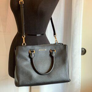 Michael Kors Savannah Large Saffiano Leather Satchel